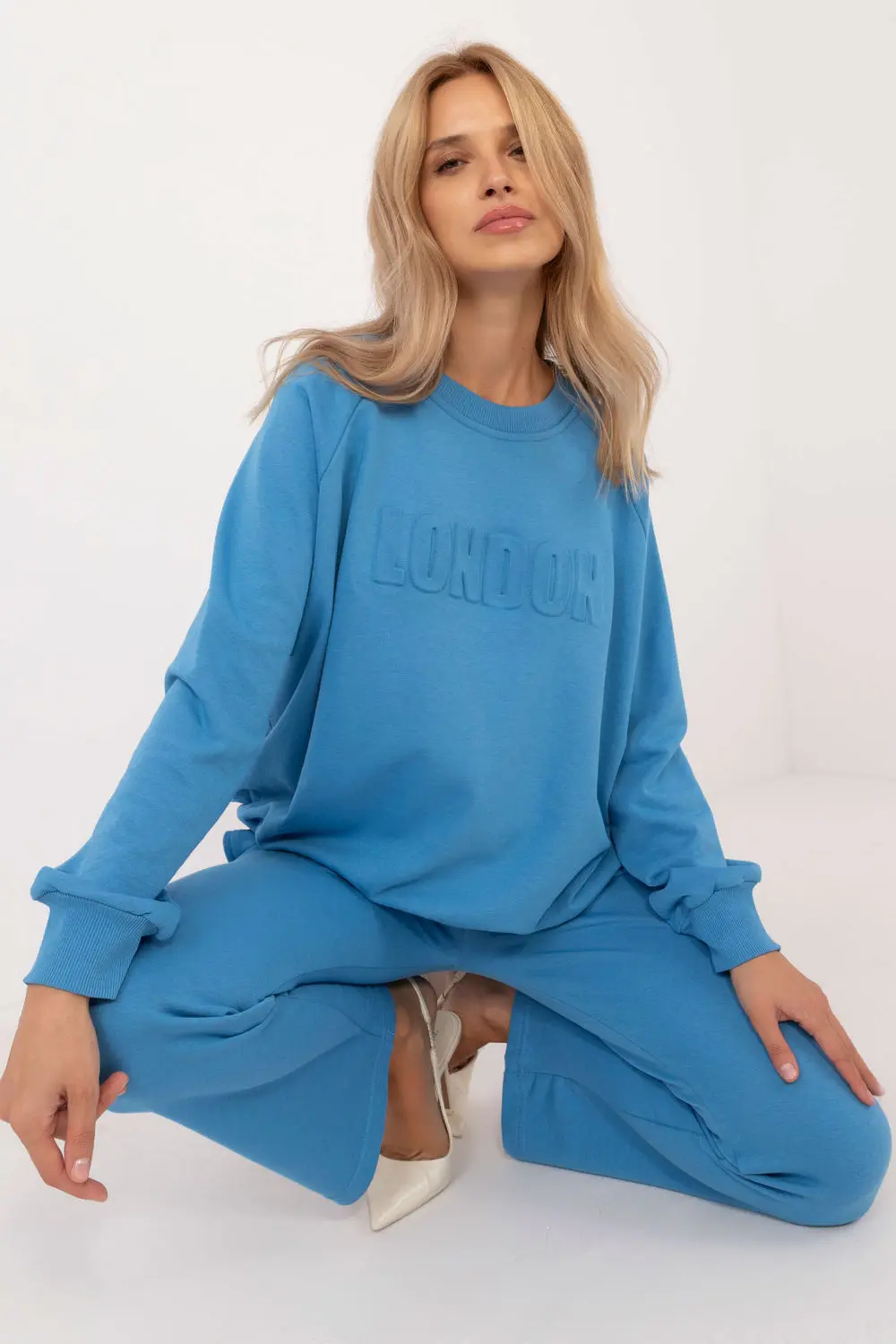Ensemble sweat bleu – Image 2