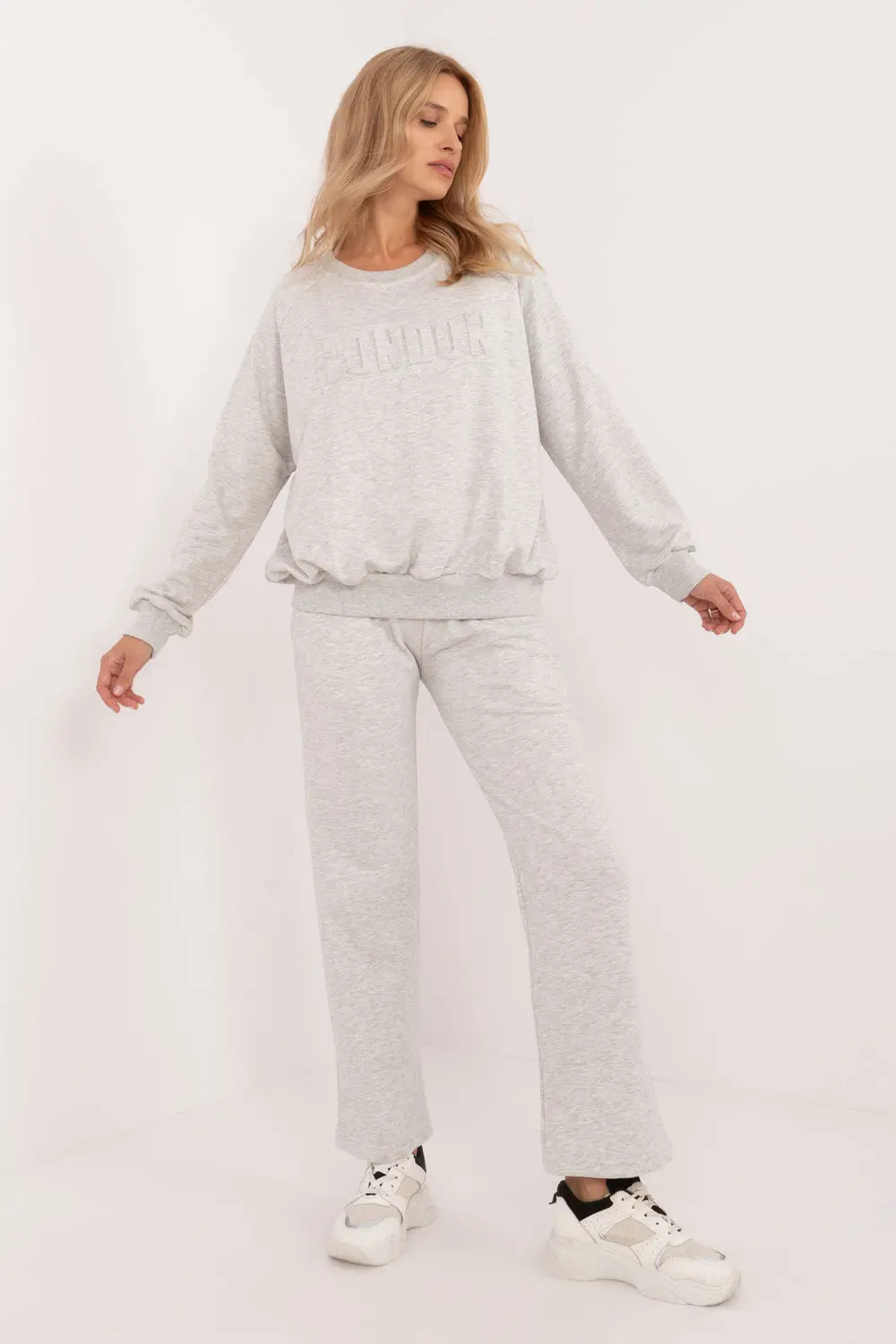 Ensemble sweat gris