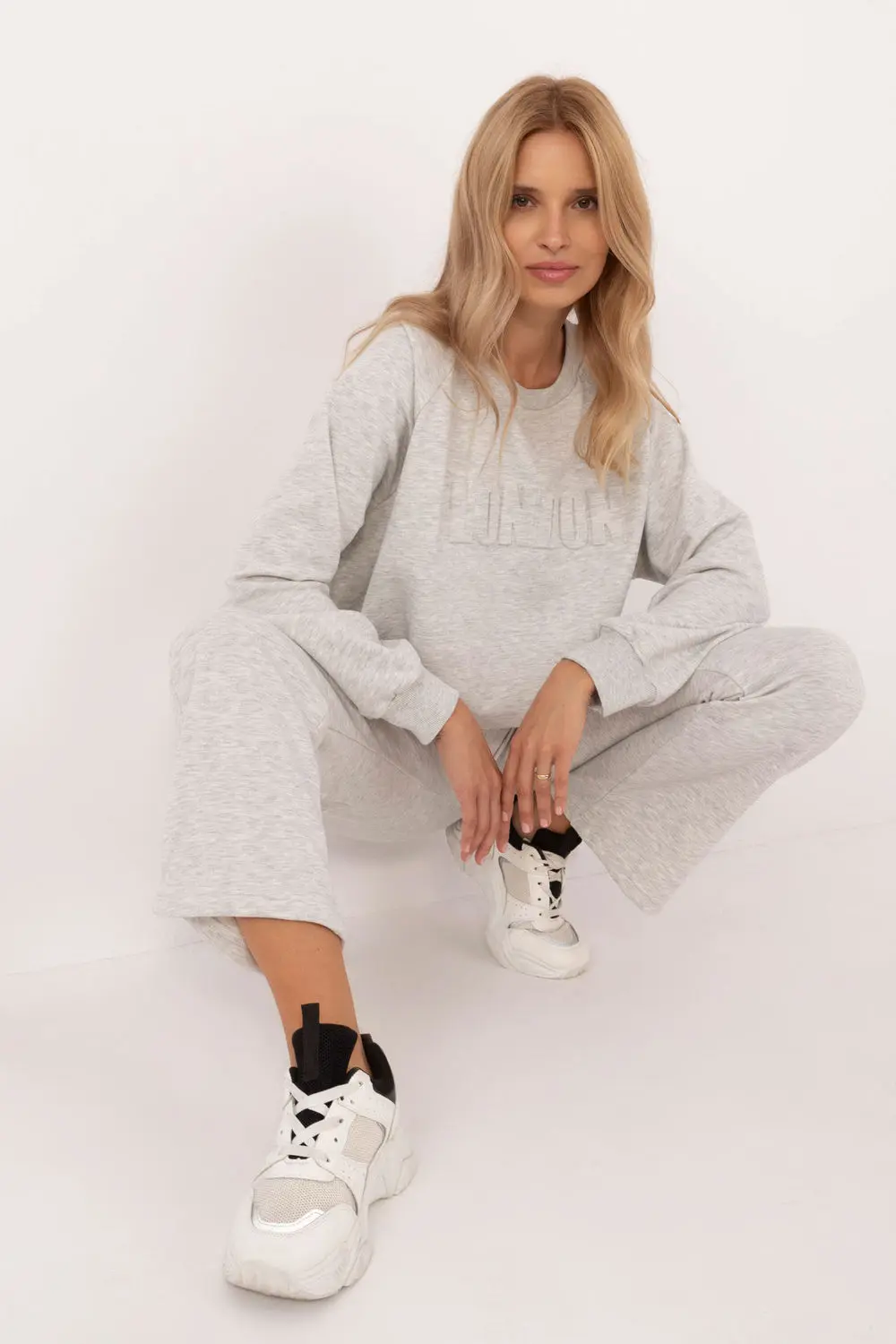 Ensemble sweat gris – Image 4