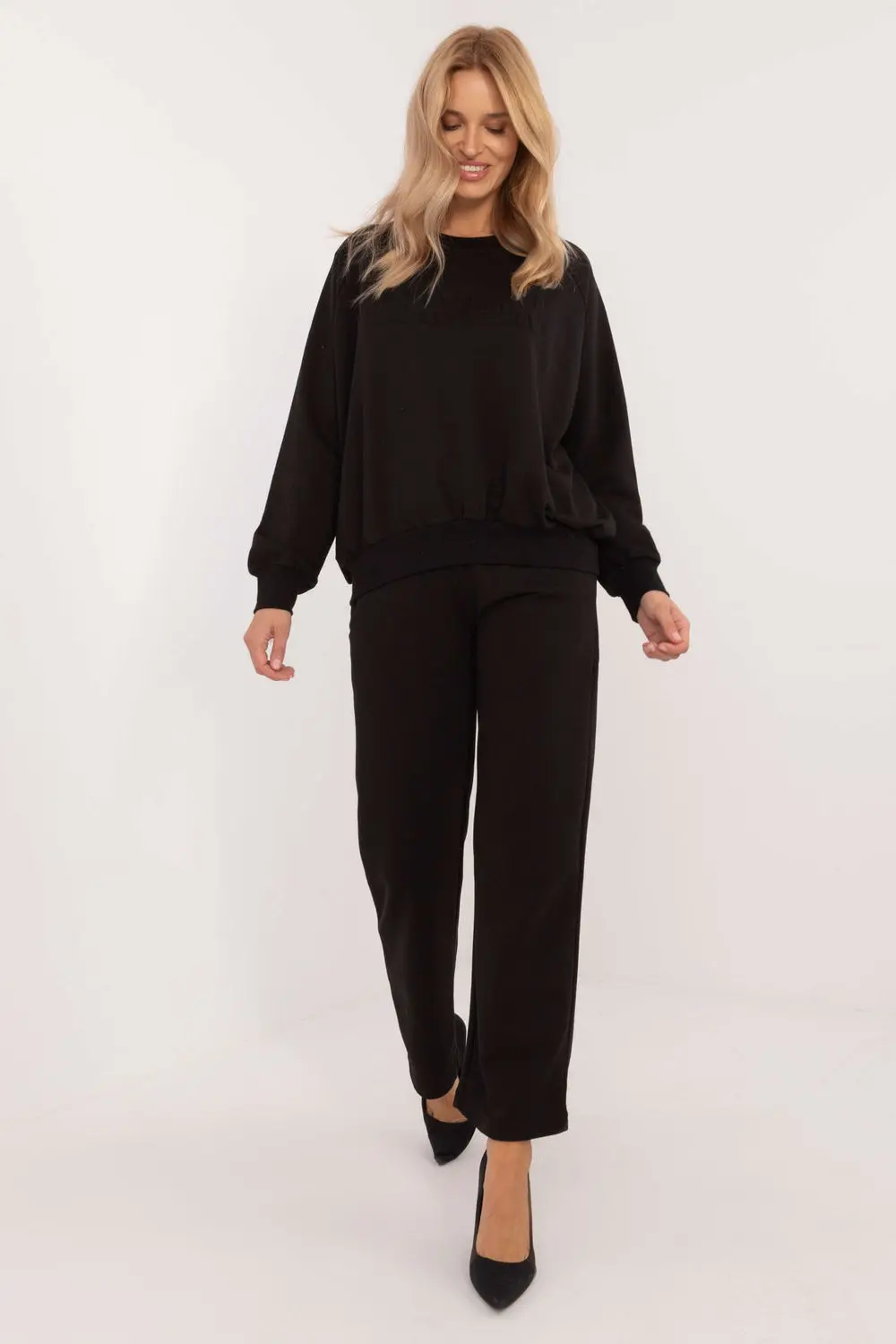 Ensemble sweat noir