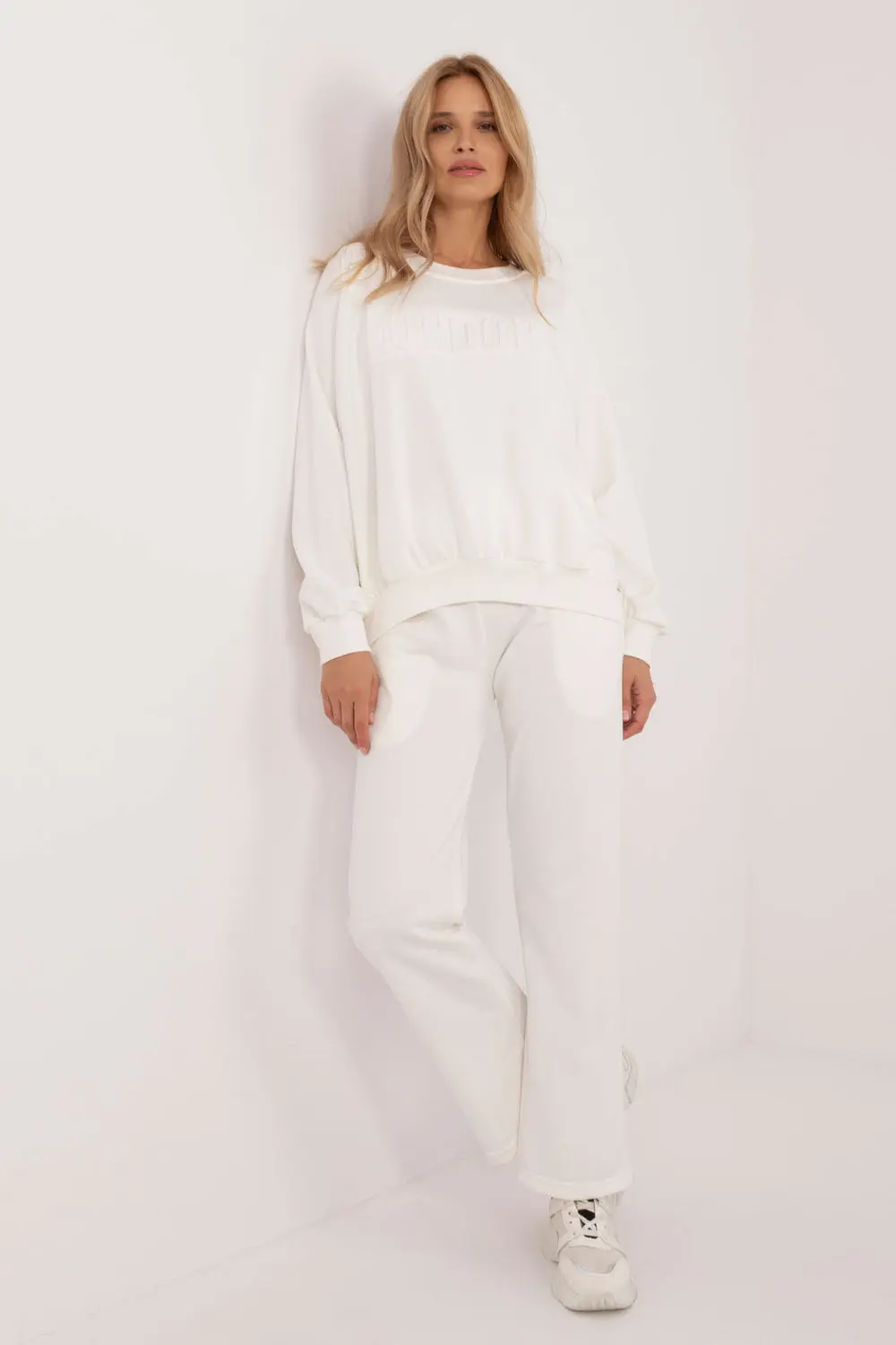 Ensemble sweat beige