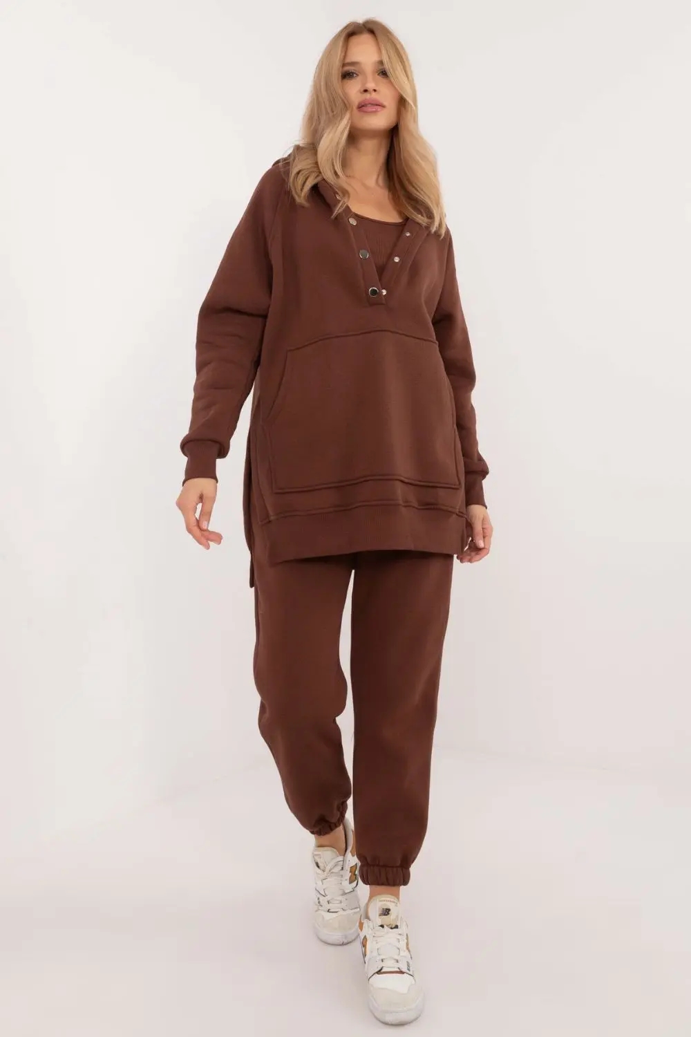 Ensemble sweat brun – Image 3