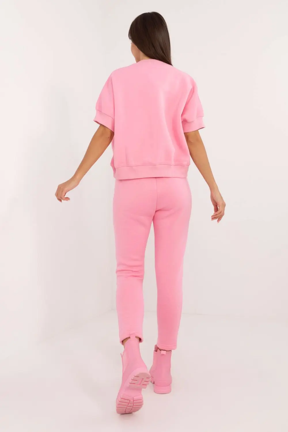 Ensemble sweat rose imprimé – Image 3