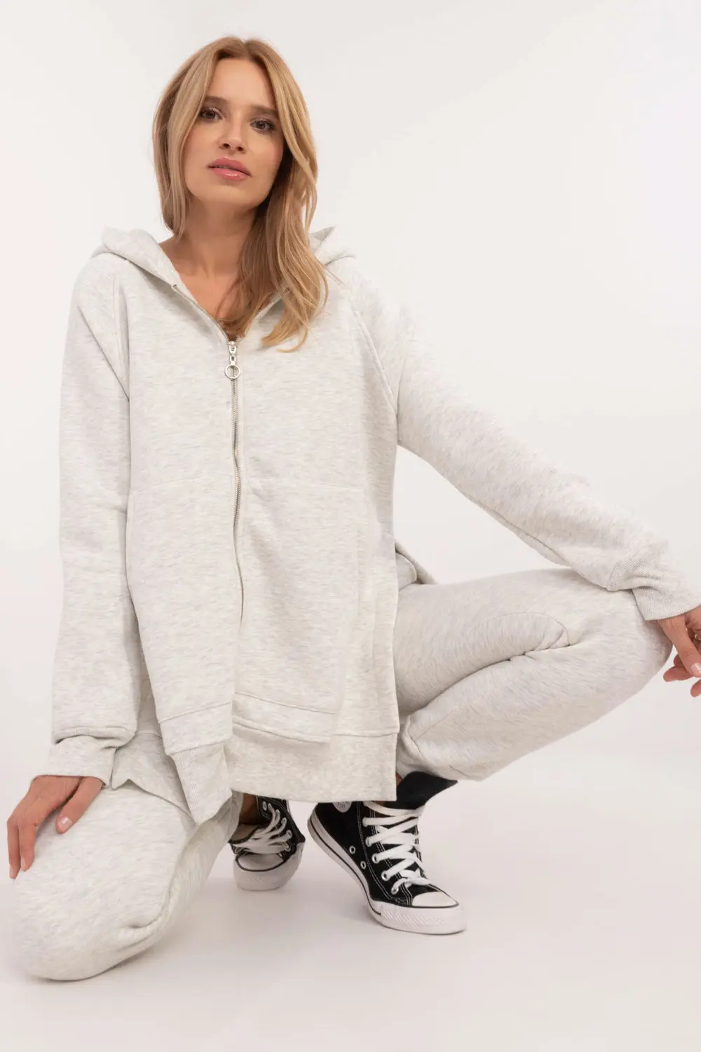Ensemble sweat gris – Image 2