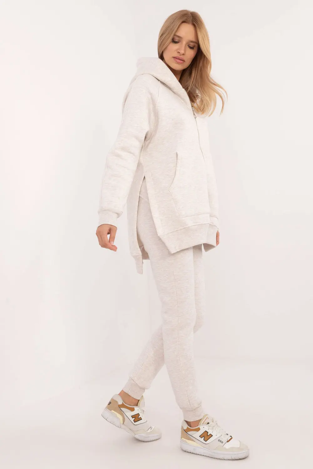 Ensemble sweat beige – Image 2