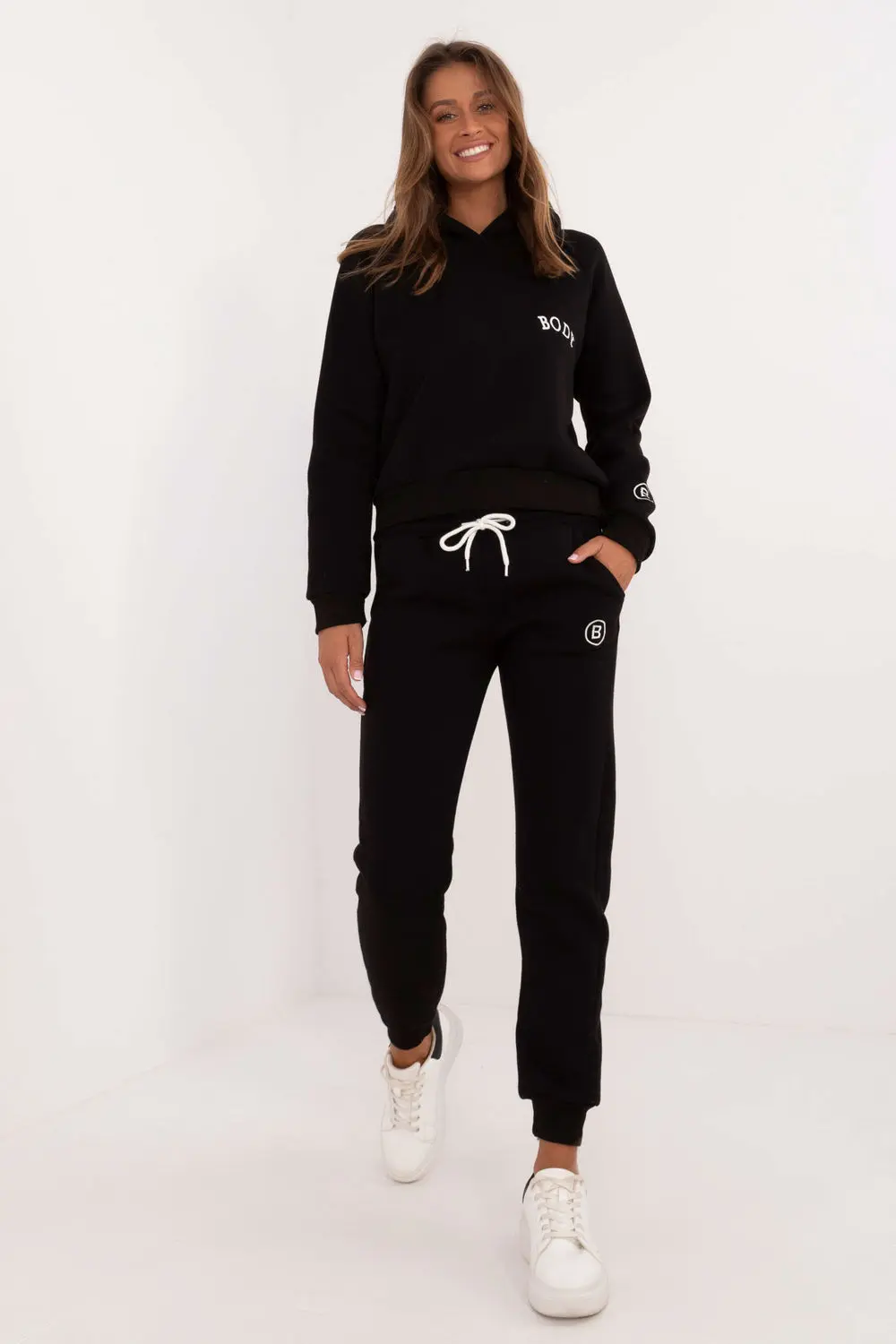 Ensemble sweat noir