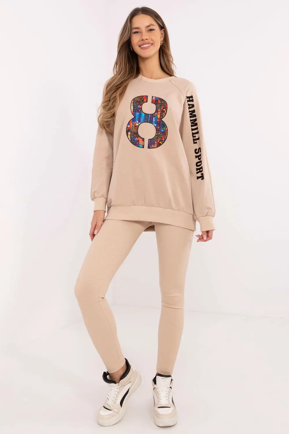 Ensemble beige