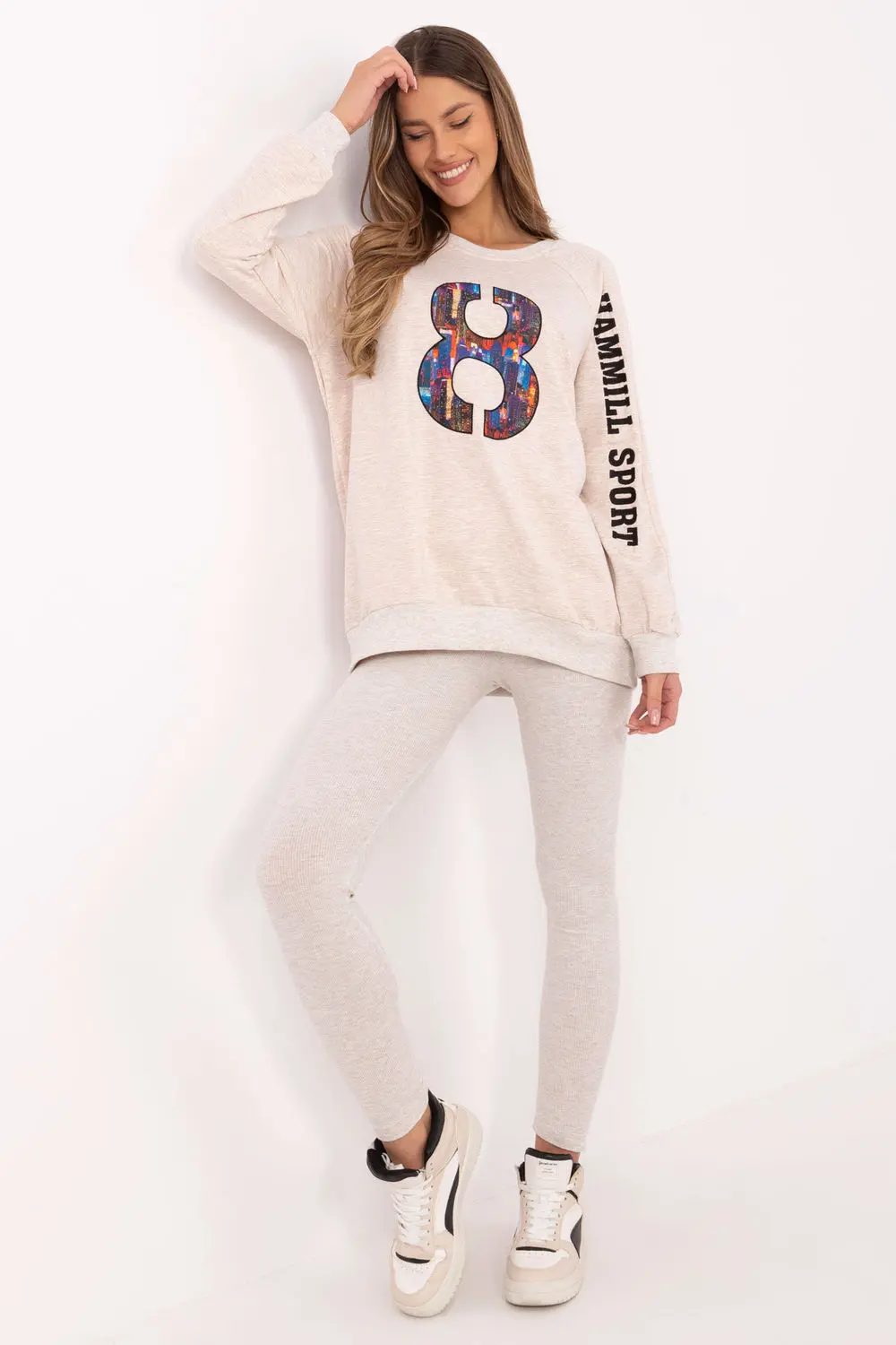 Ensemble beige