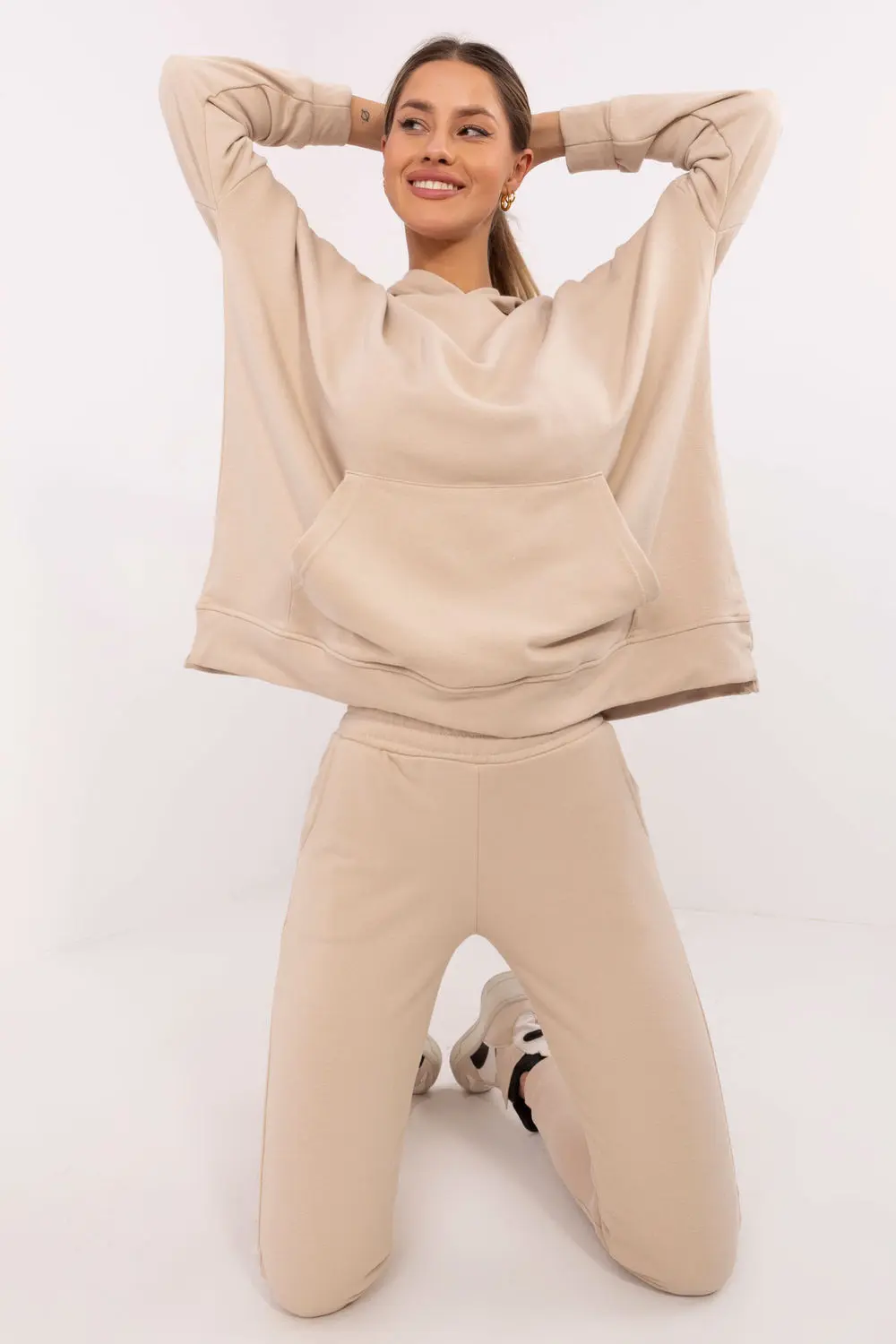 Ensemble sweat beige – Image 2