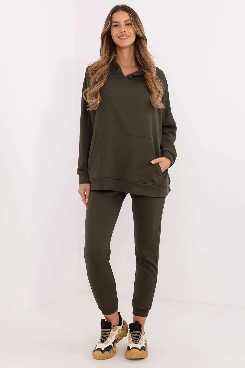 Ensemble sweat vert
