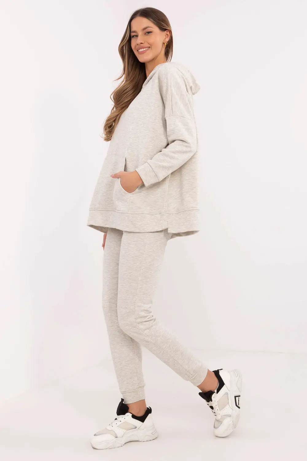 Ensemble sweat gris – Image 2