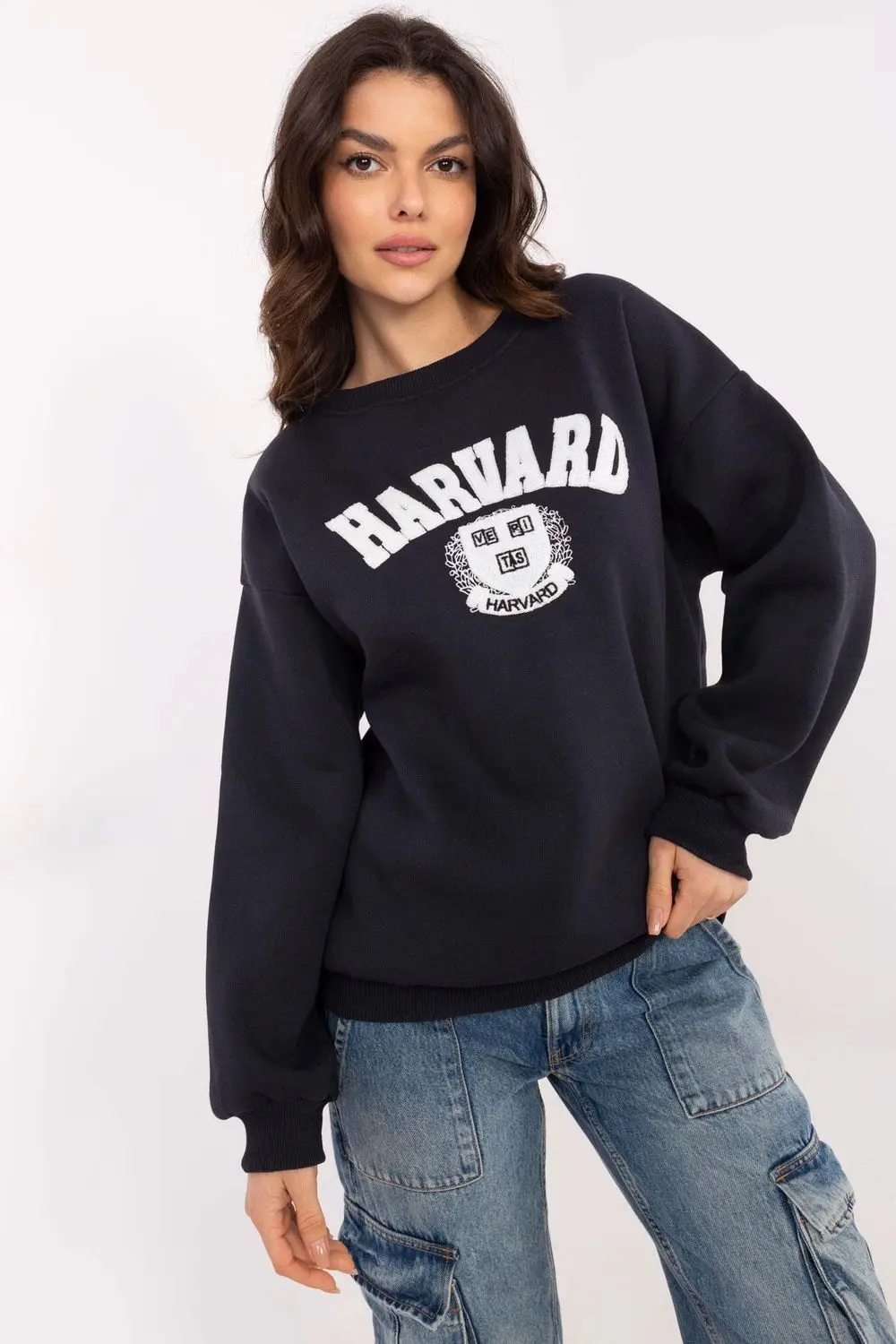 Sweatshirt gris en coton