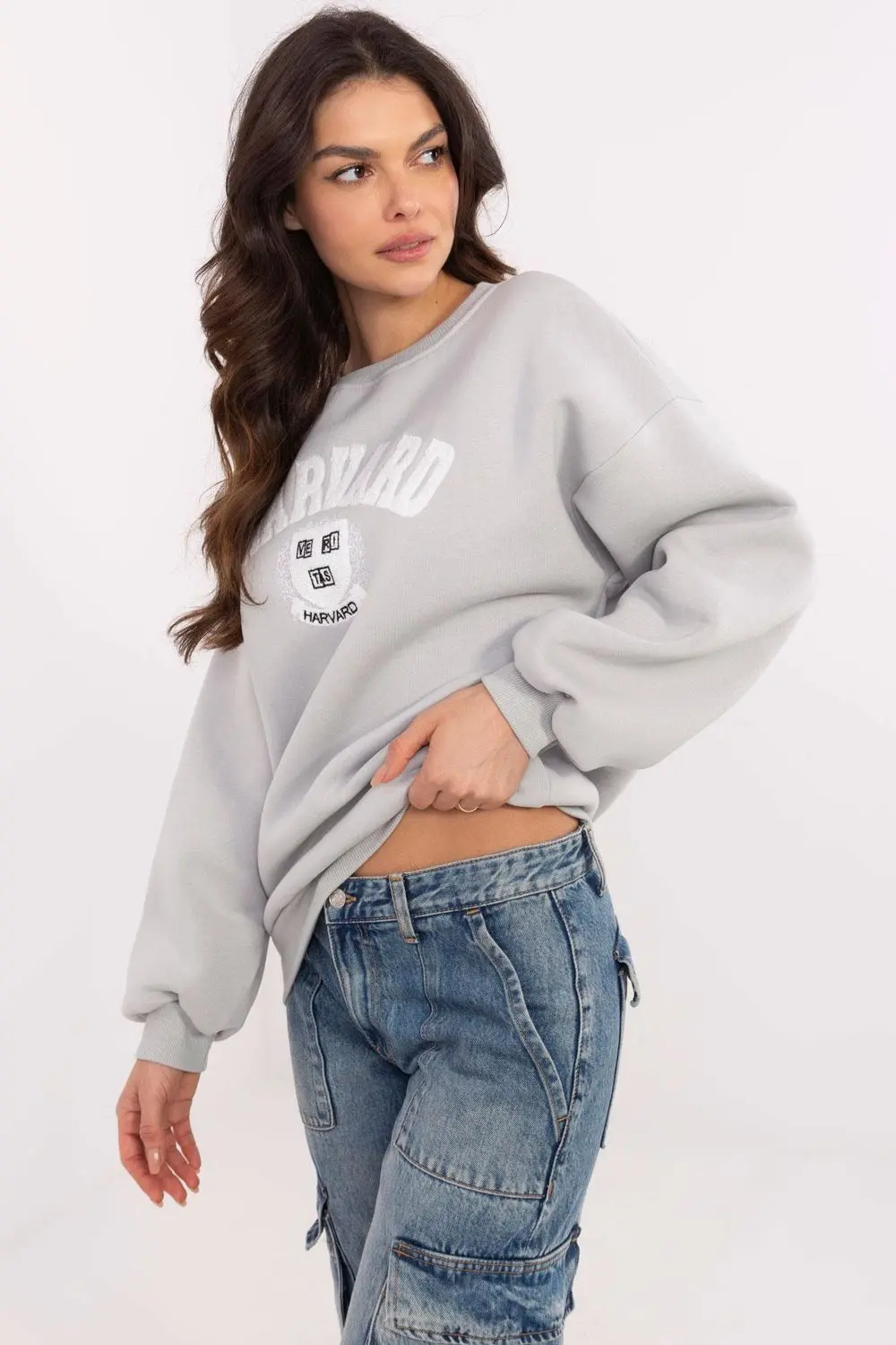 Sweatshirt gris – Image 2