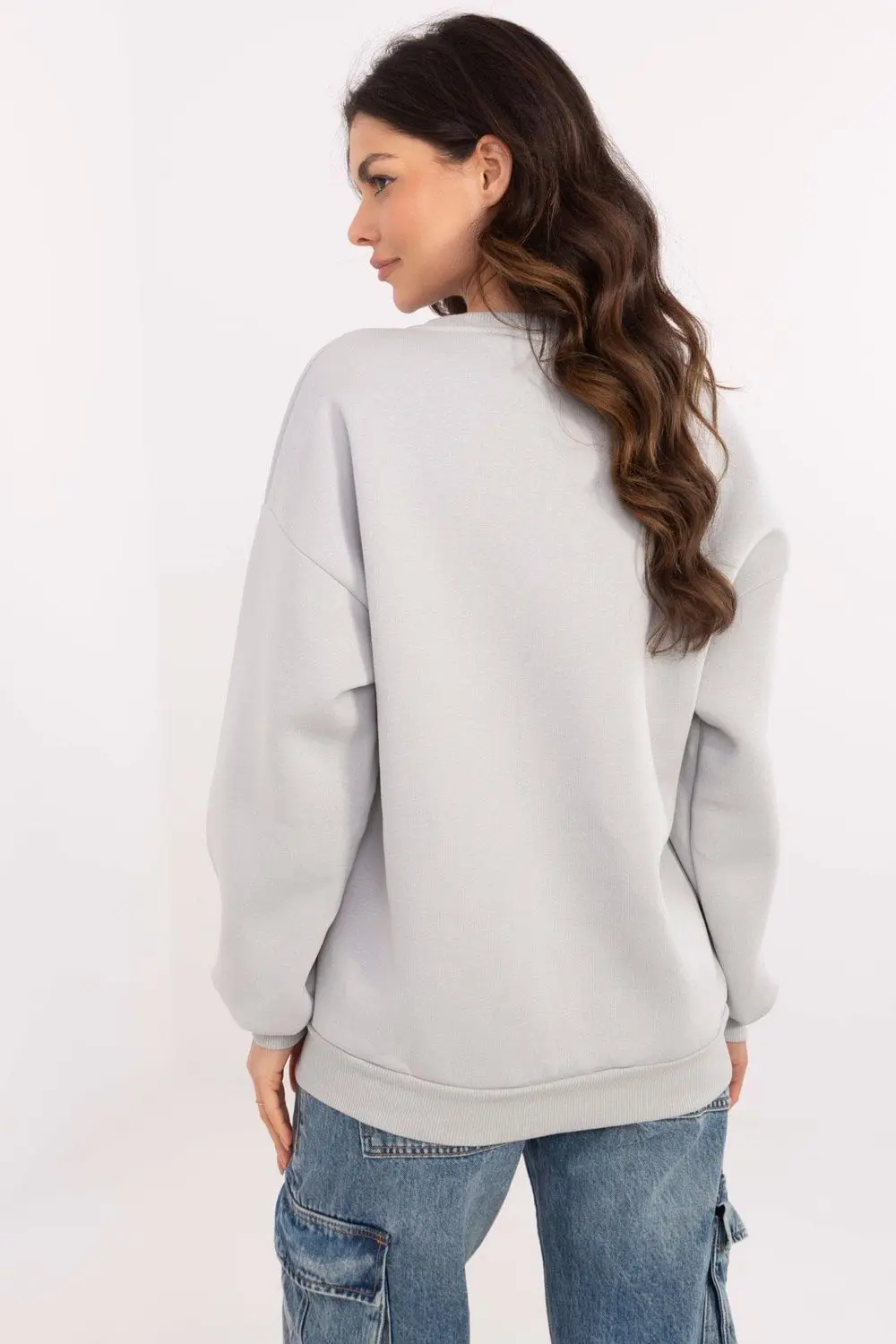 Sweatshirt gris – Image 3