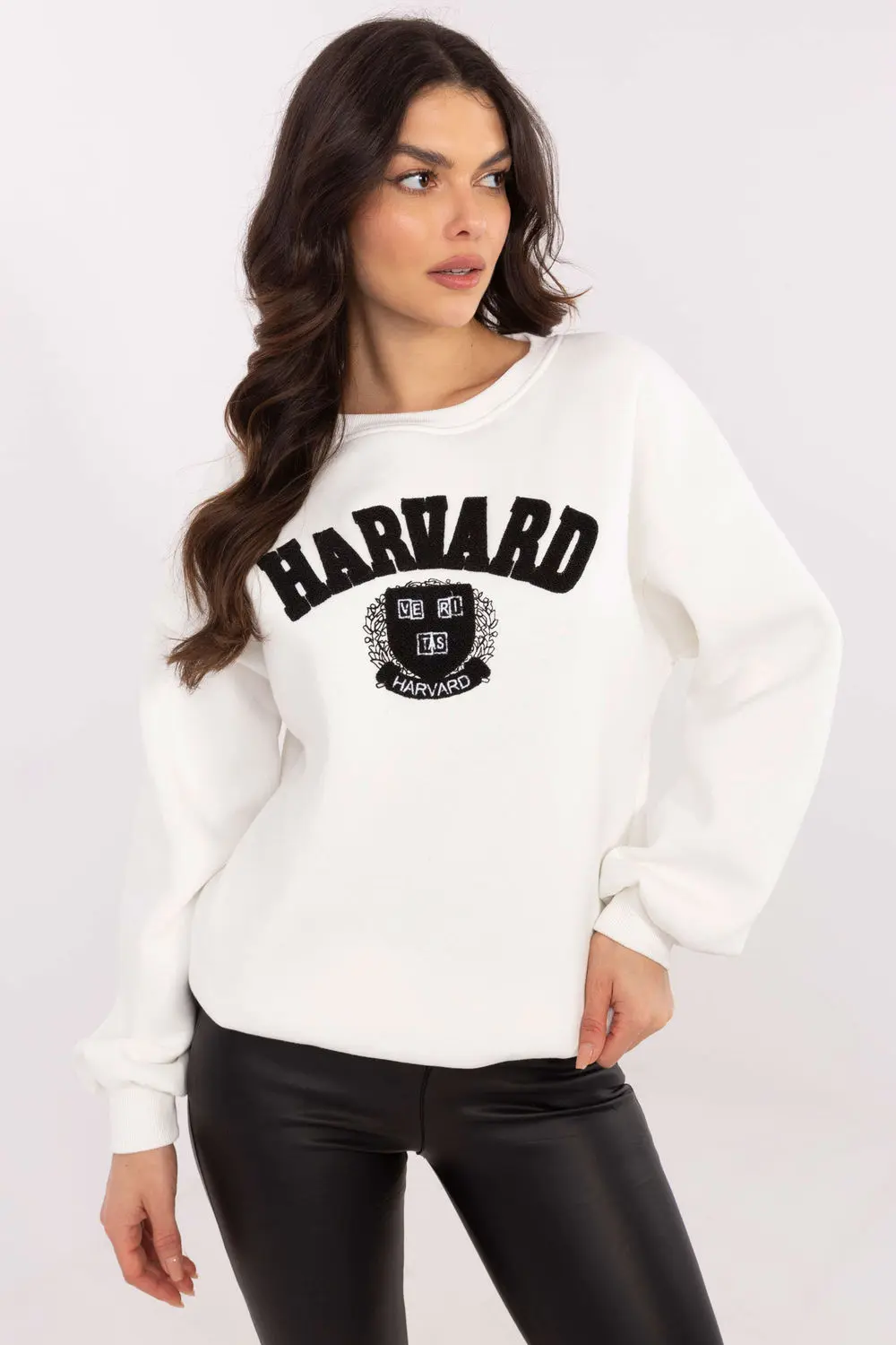 Sweatshirt beige en coton