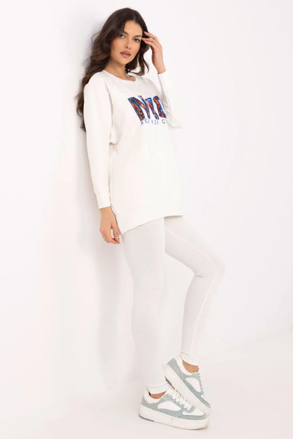 Ensemble beige imprimé – Image 2