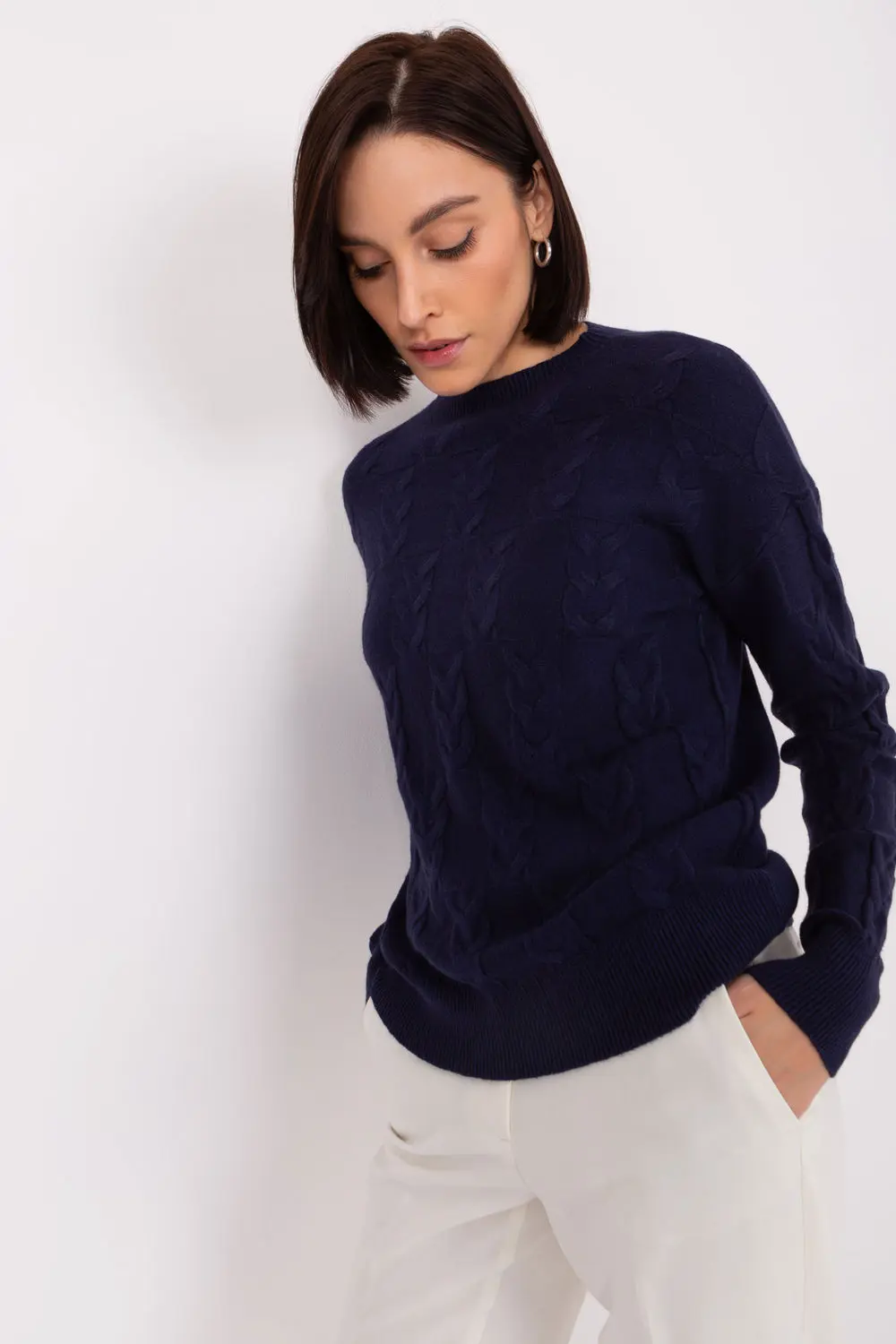 Chandail bleu marine