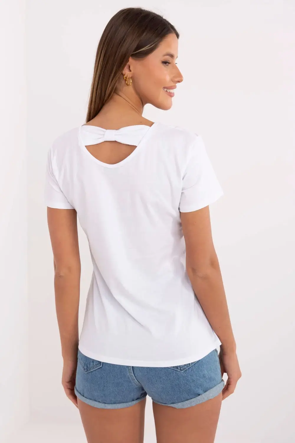 T-shirt blanc imprimé – Image 3