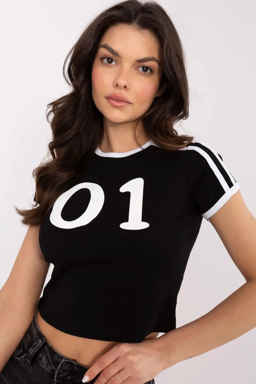 T-shirt blanc imprimé – Image 4