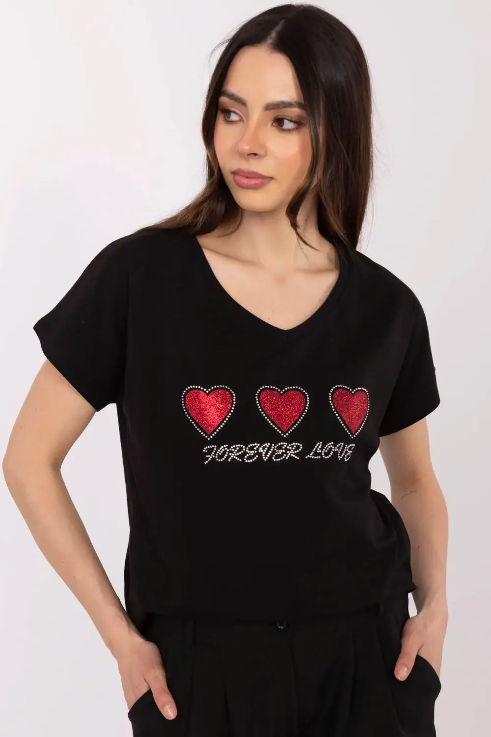 T-shirt noir