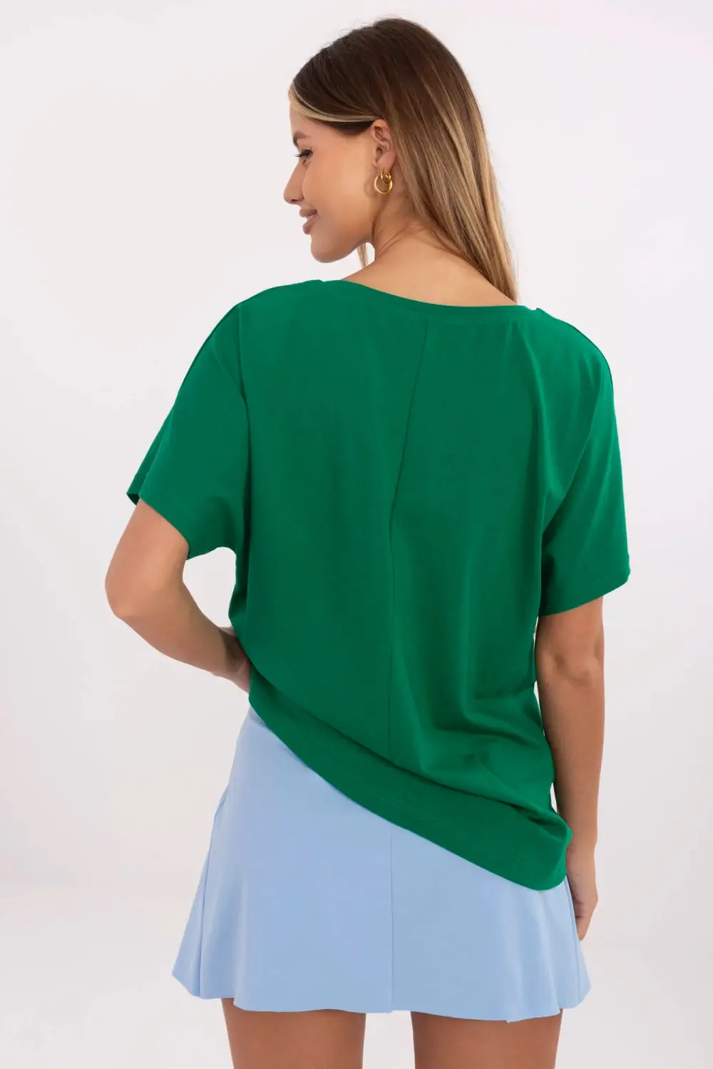 T-shirt vert imprimé – Image 3