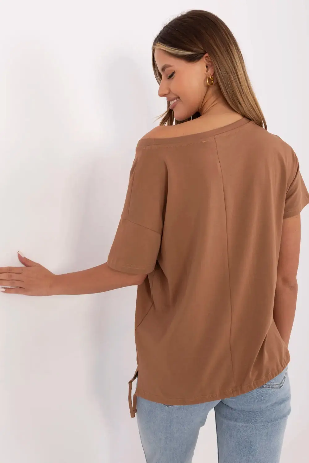 T-shirt brun – Image 3
