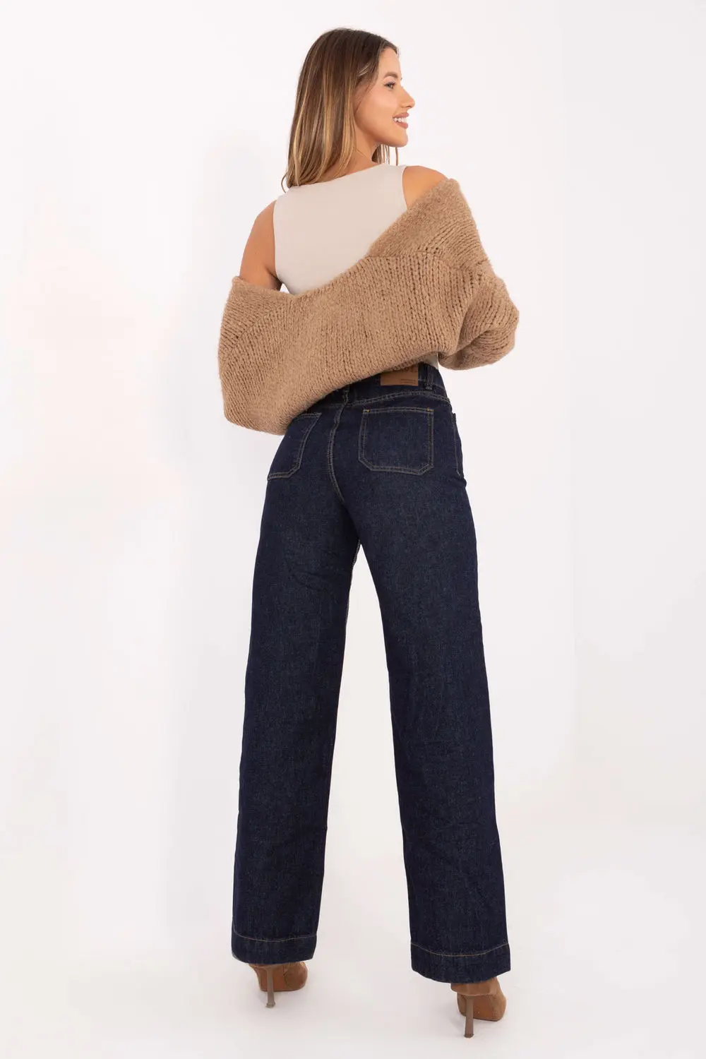 Jean bleu marine – Image 2