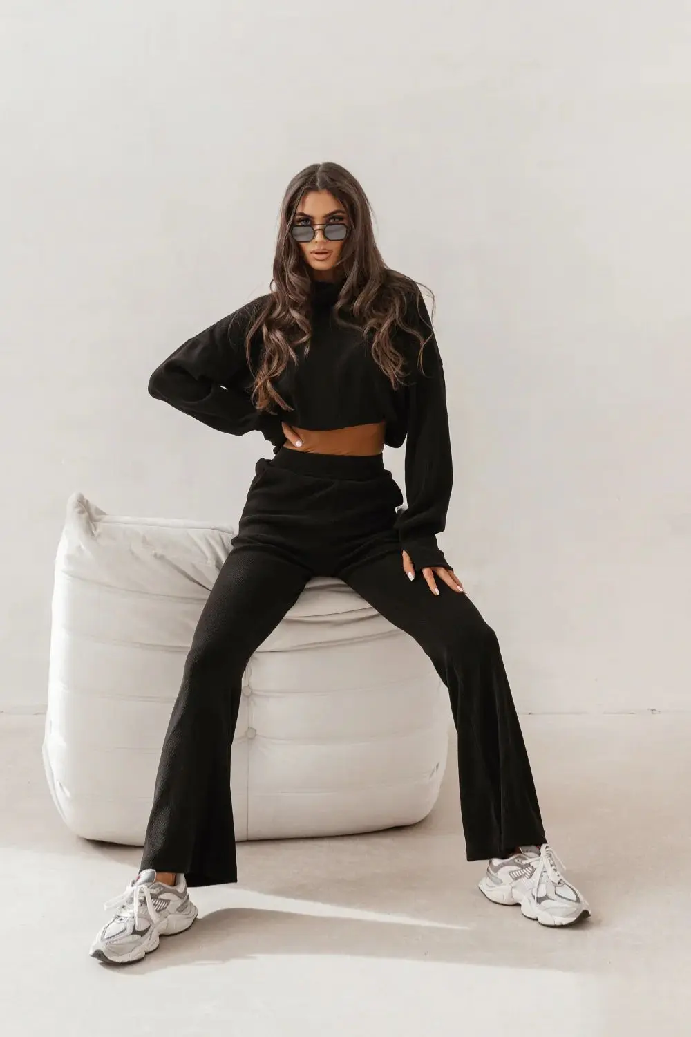 Ensemble sweat noir – Image 2
