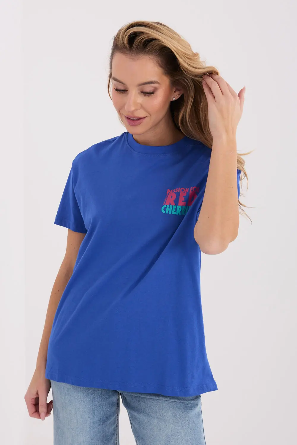 T-shirt bleu
