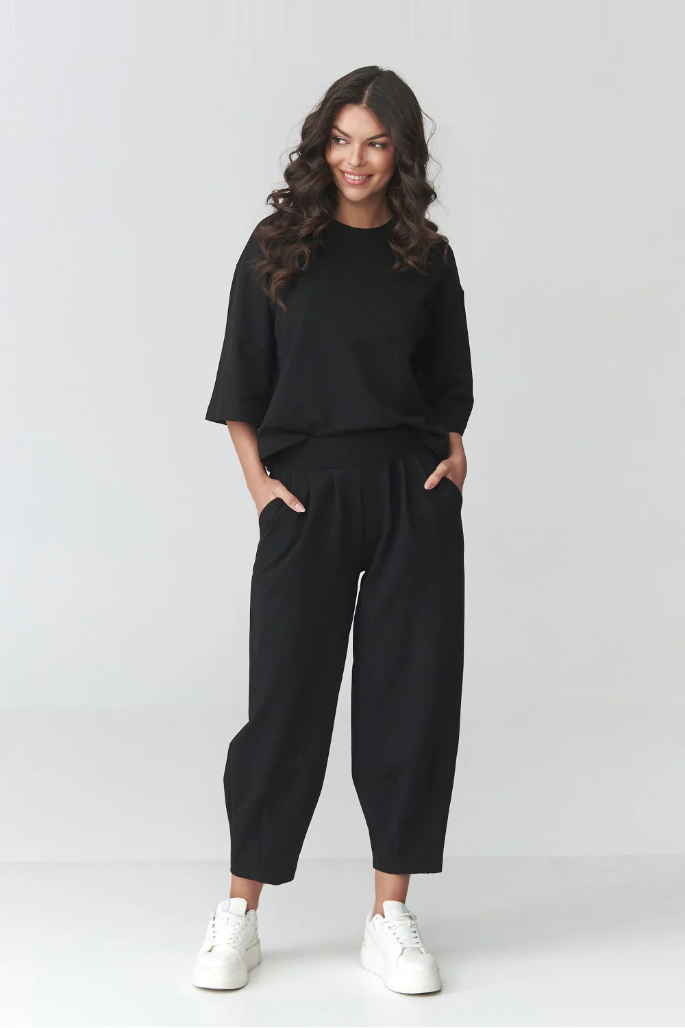 Ensemble sweat noir