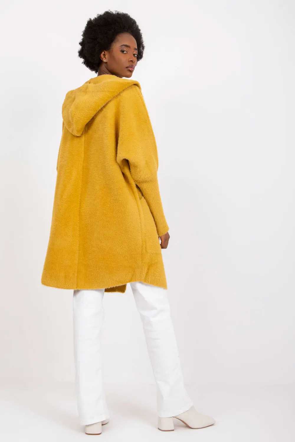 Manteau jaune à capuche – Image 3