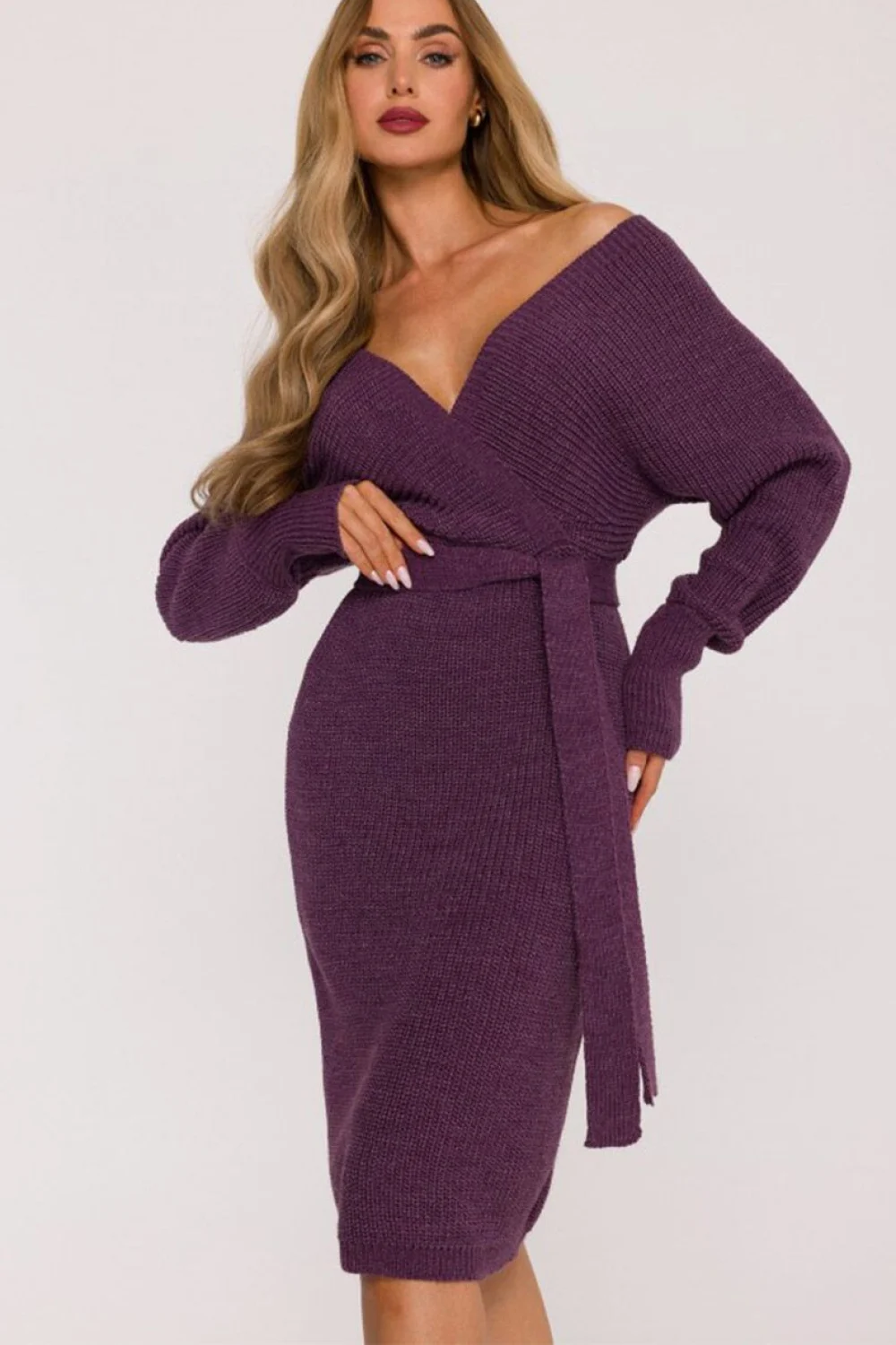 Robe pull violette – Image 4