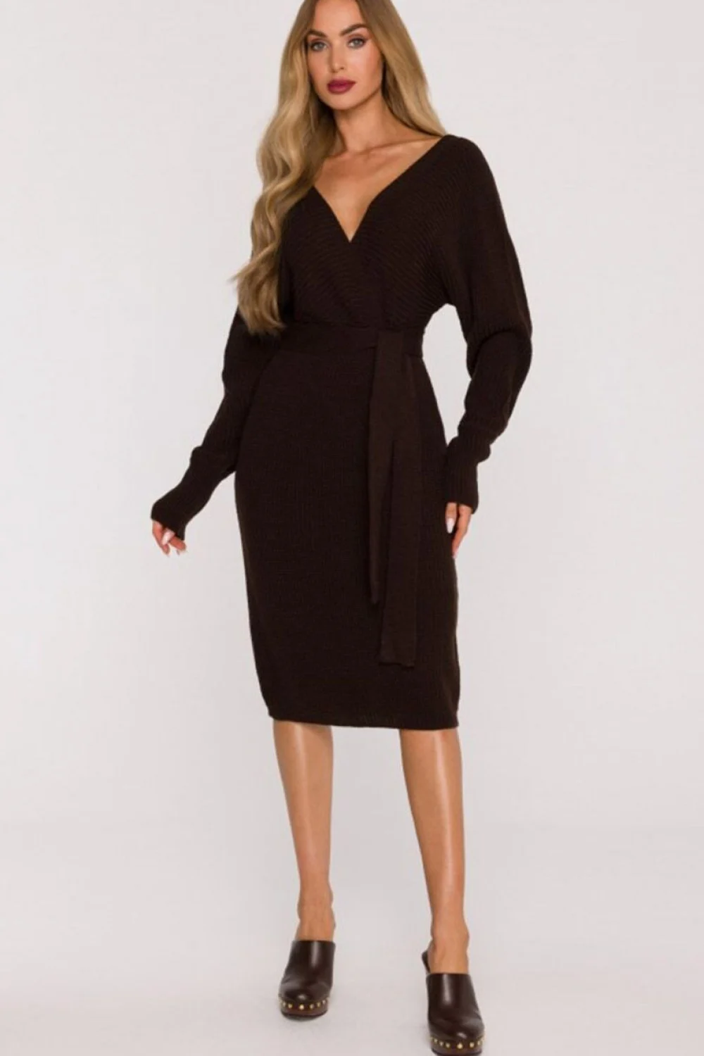 Robe pull brune – Image 4