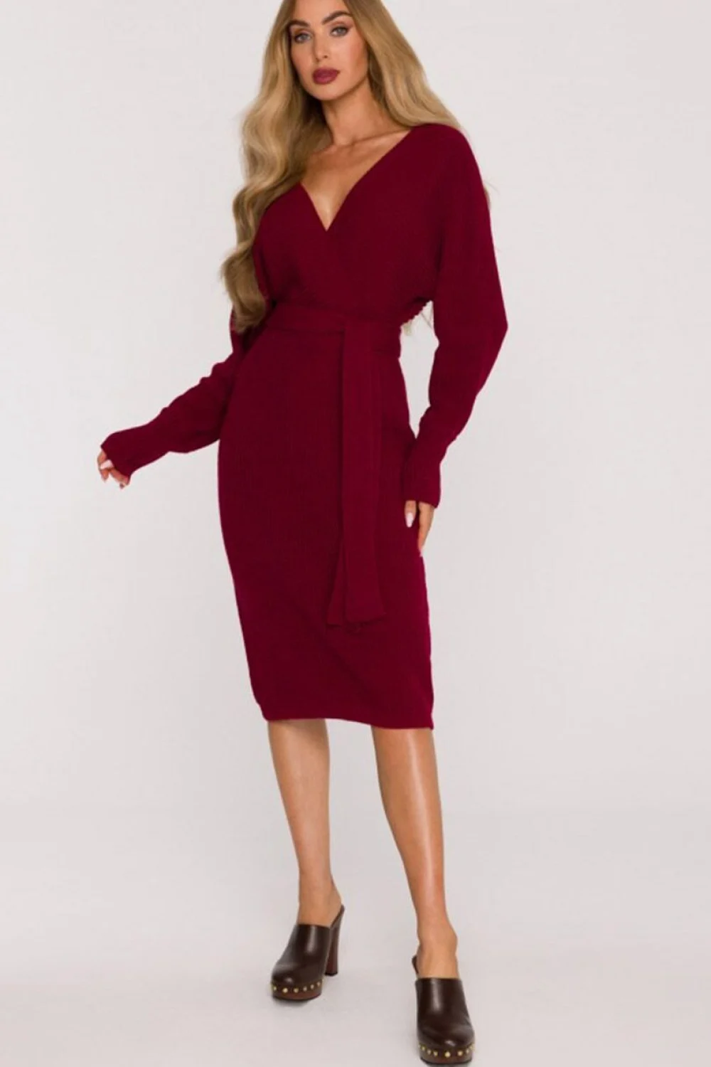 Robe pull rouge – Image 2