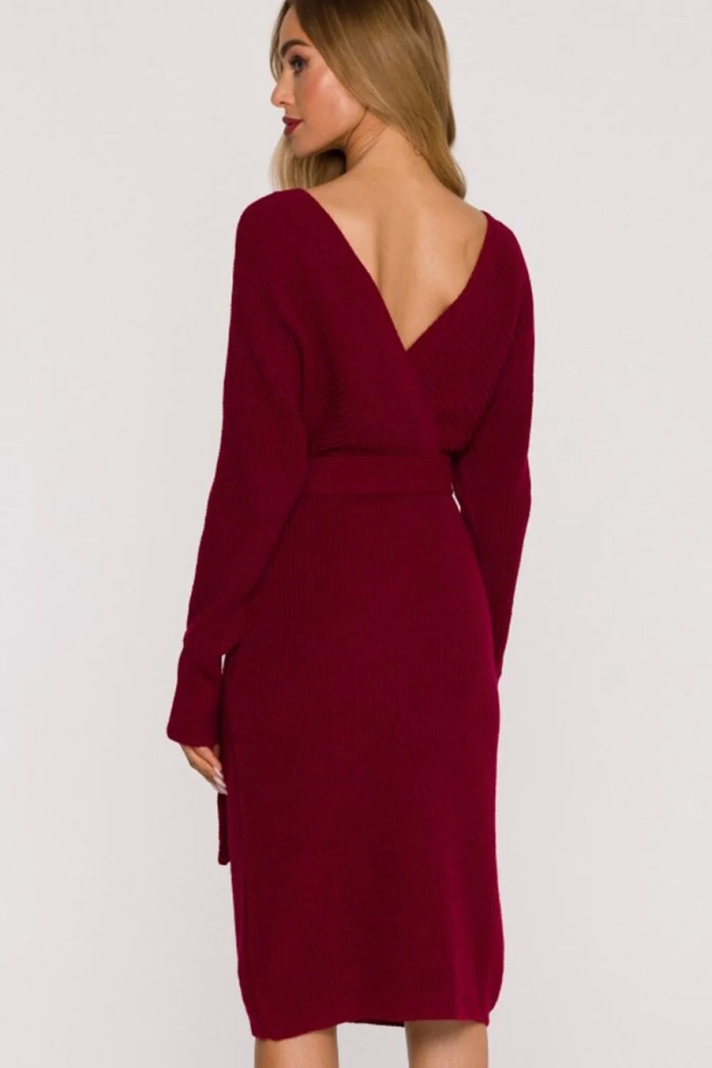 Robe pull rouge – Image 3
