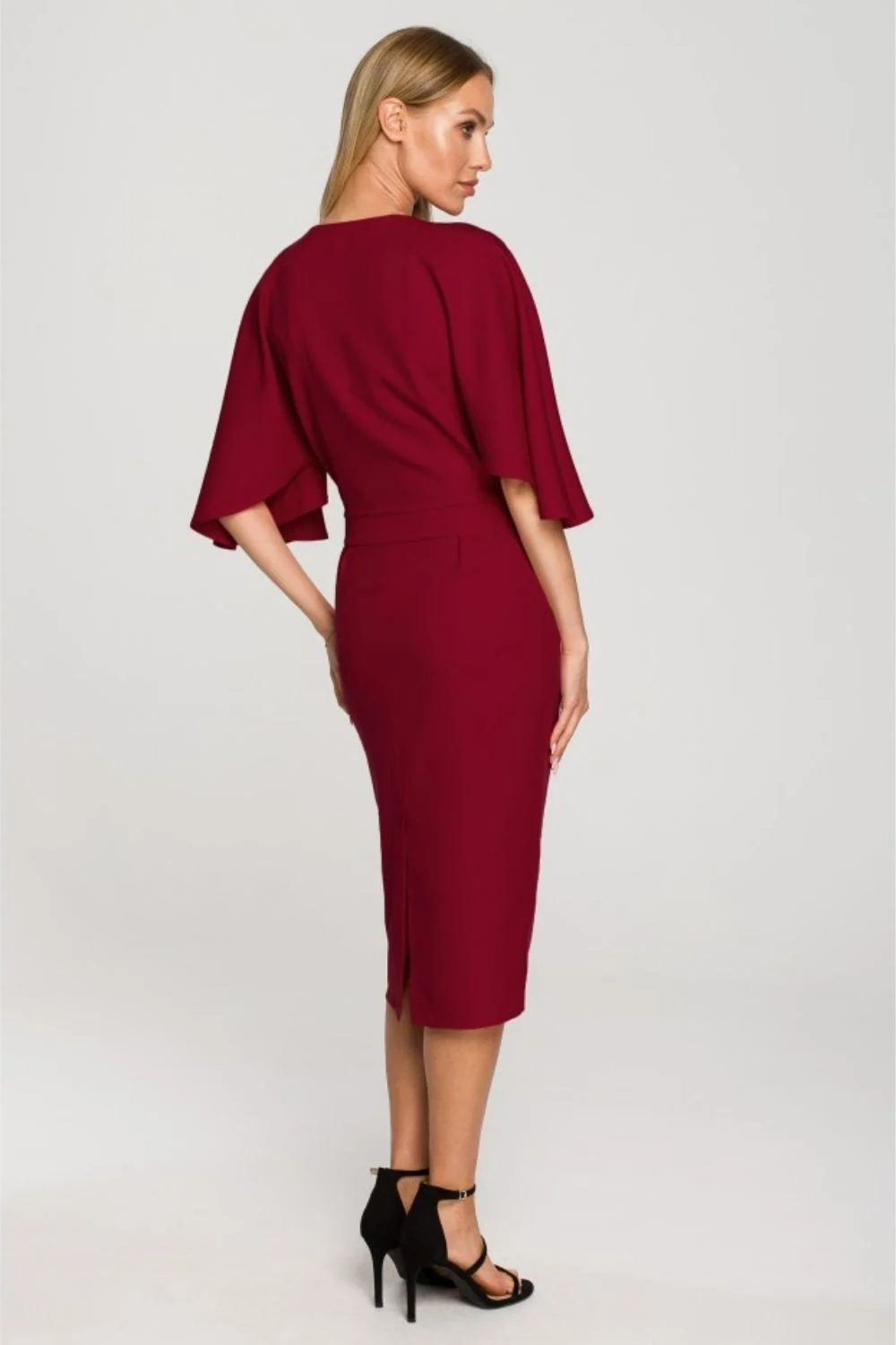 Robe de cocktail rouge – Image 2