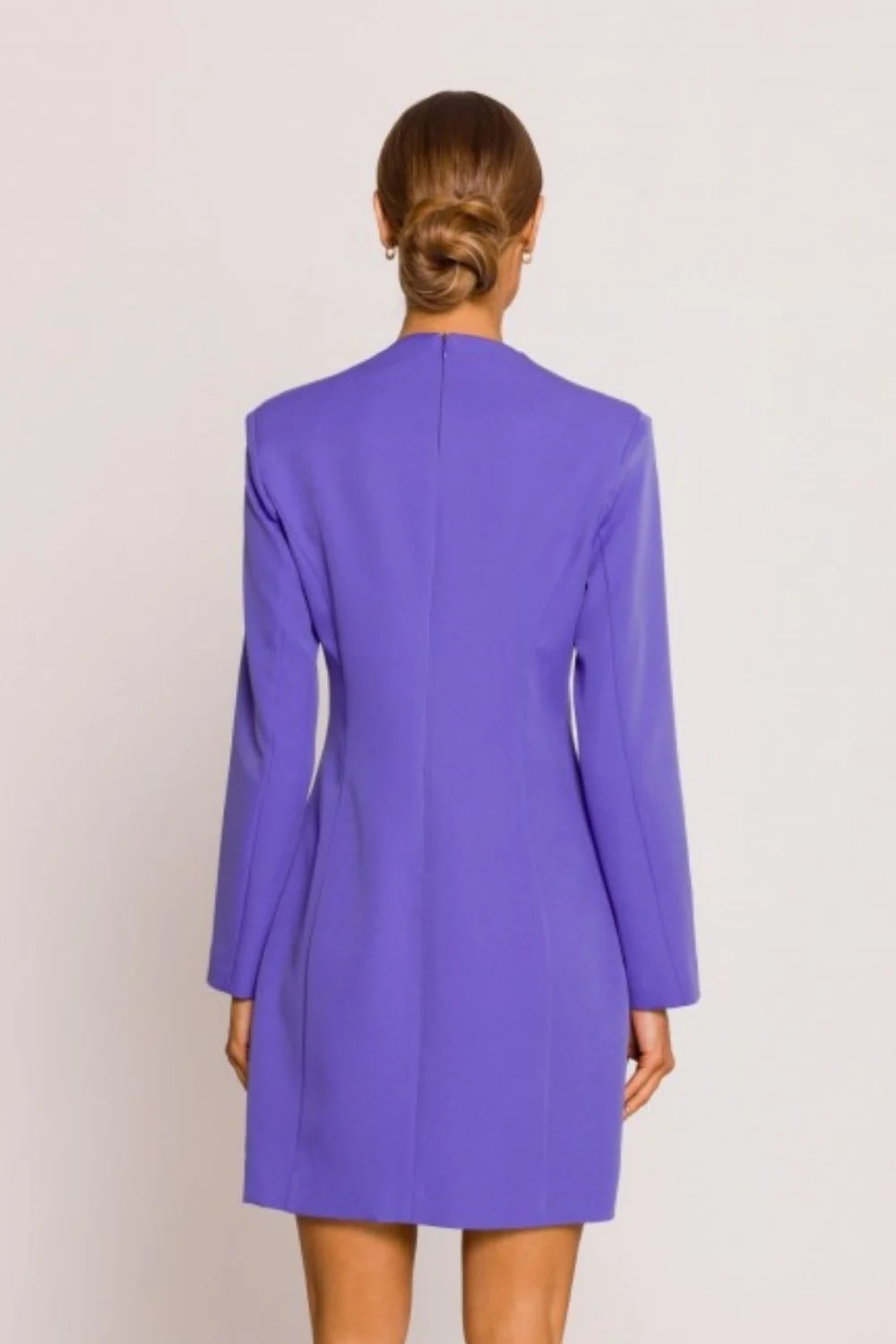 Robe violette à manches longues – Image 3