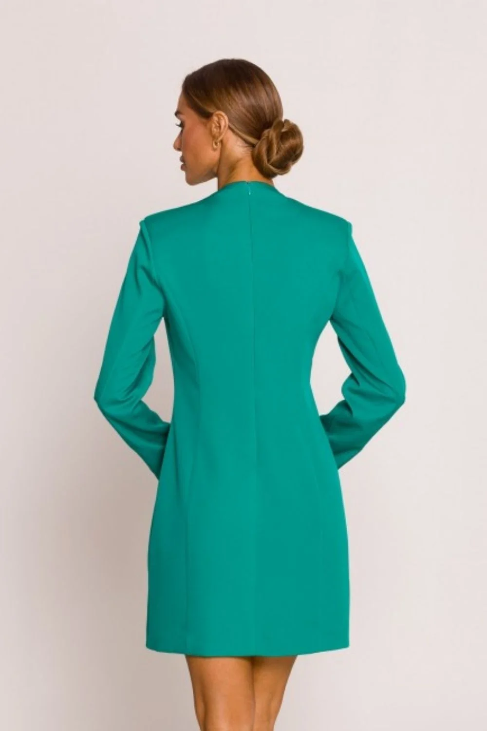 Robe verte à manches longues – Image 3