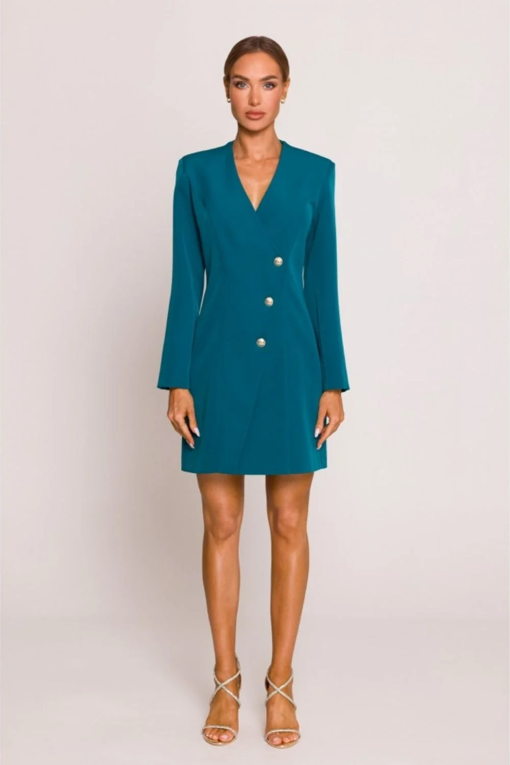 Robe bleue à manches longues – Image 2