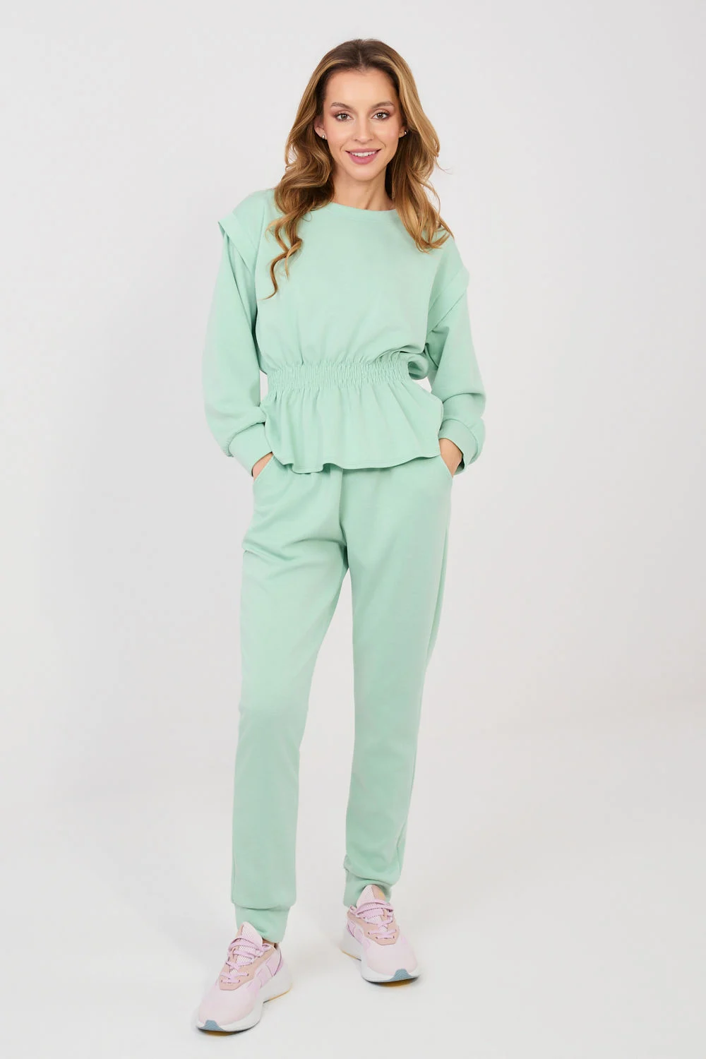 Ensemble sweat vert
