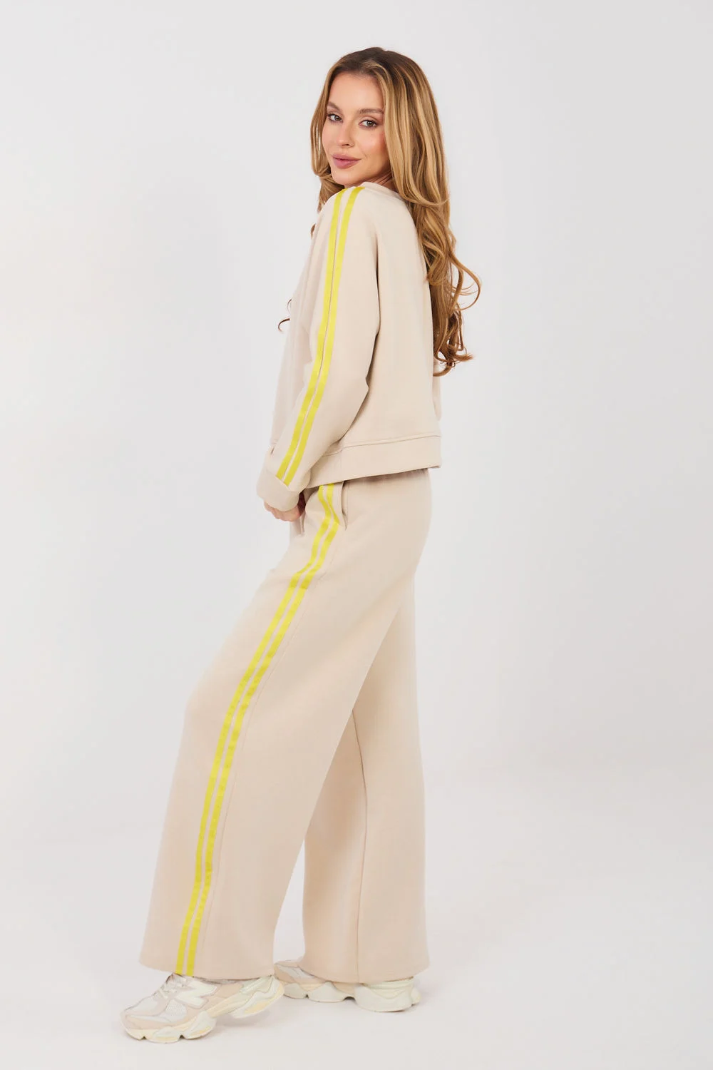 Ensemble sweat beige