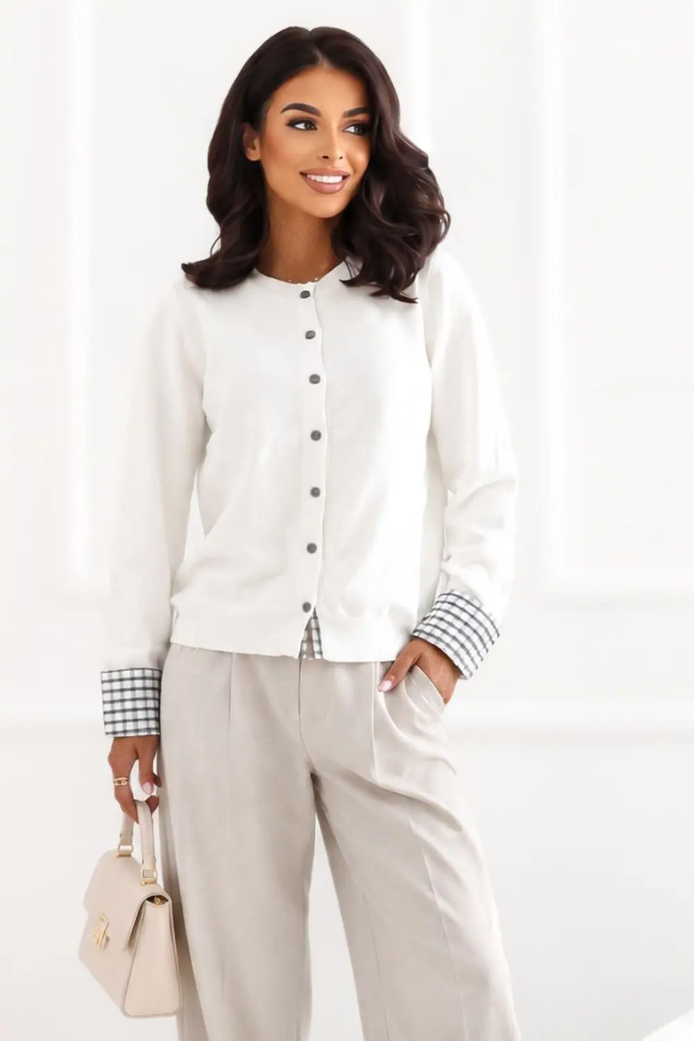 Cardigan beige – Image 2