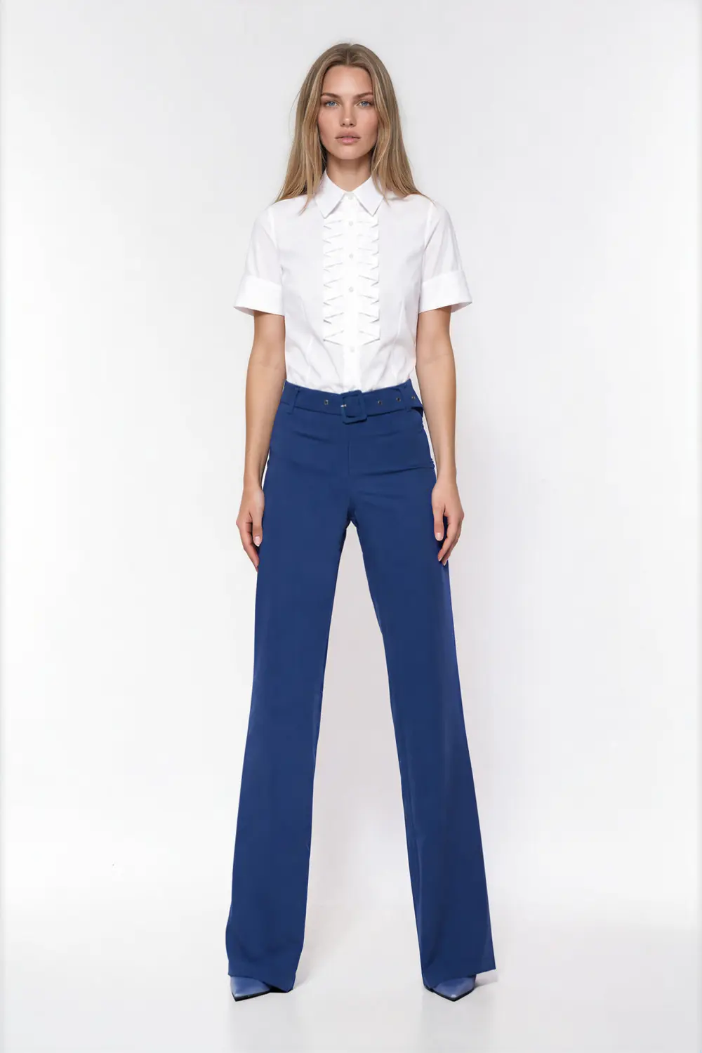 Chemise manche courte blanc – Image 4