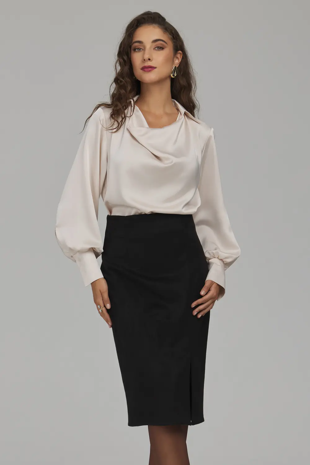 Jupe midi noire