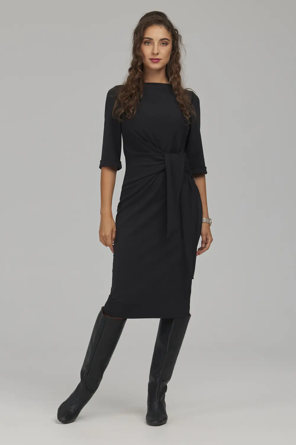 Robe casual noire – Image 2