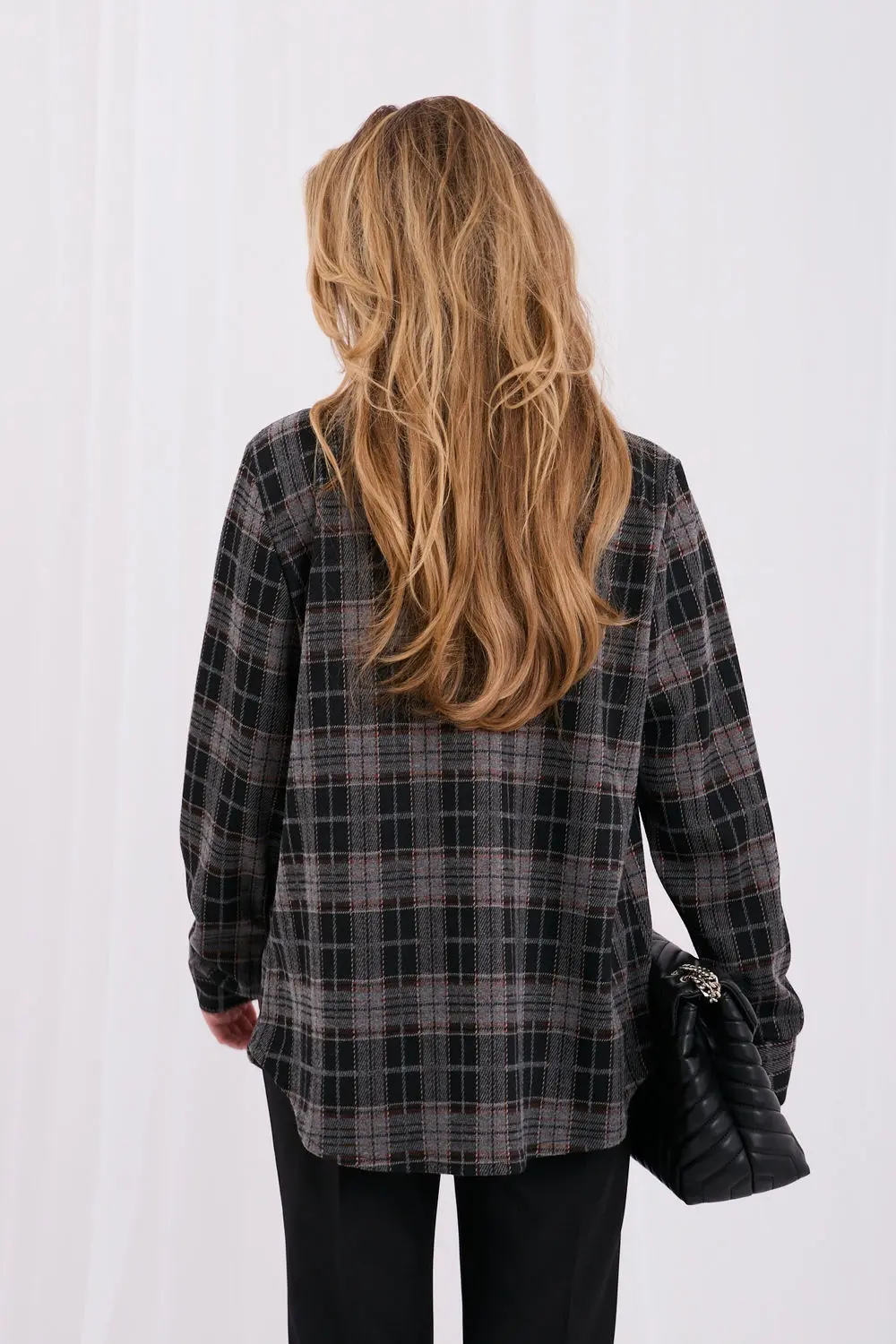 Chemise manche longue noire