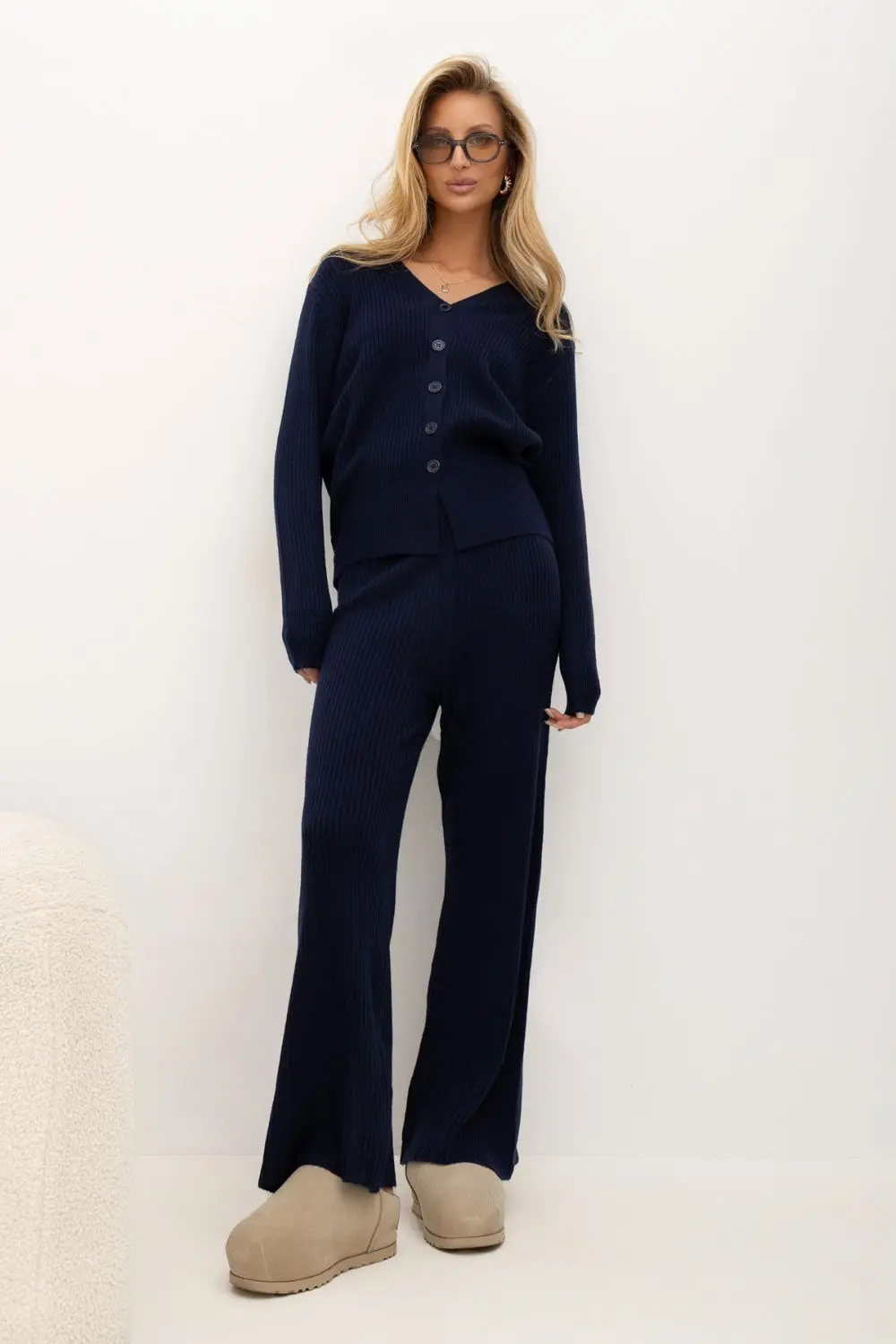Ensemble bleu marine – Image 2