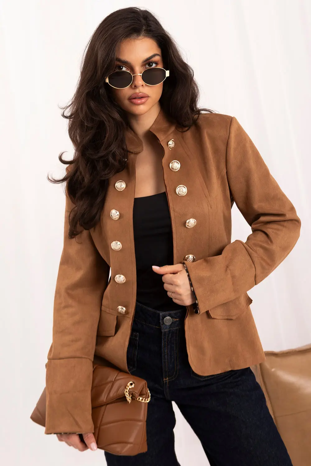 Veste brune