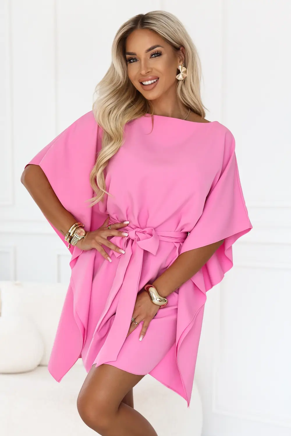 Robe casual rose