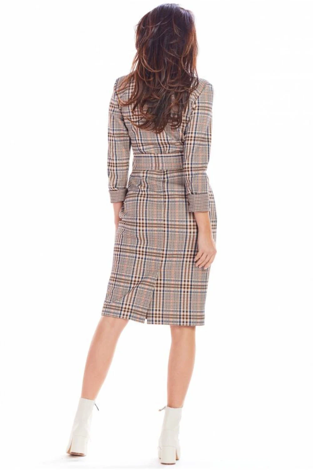 Robe midi brune – Image 3